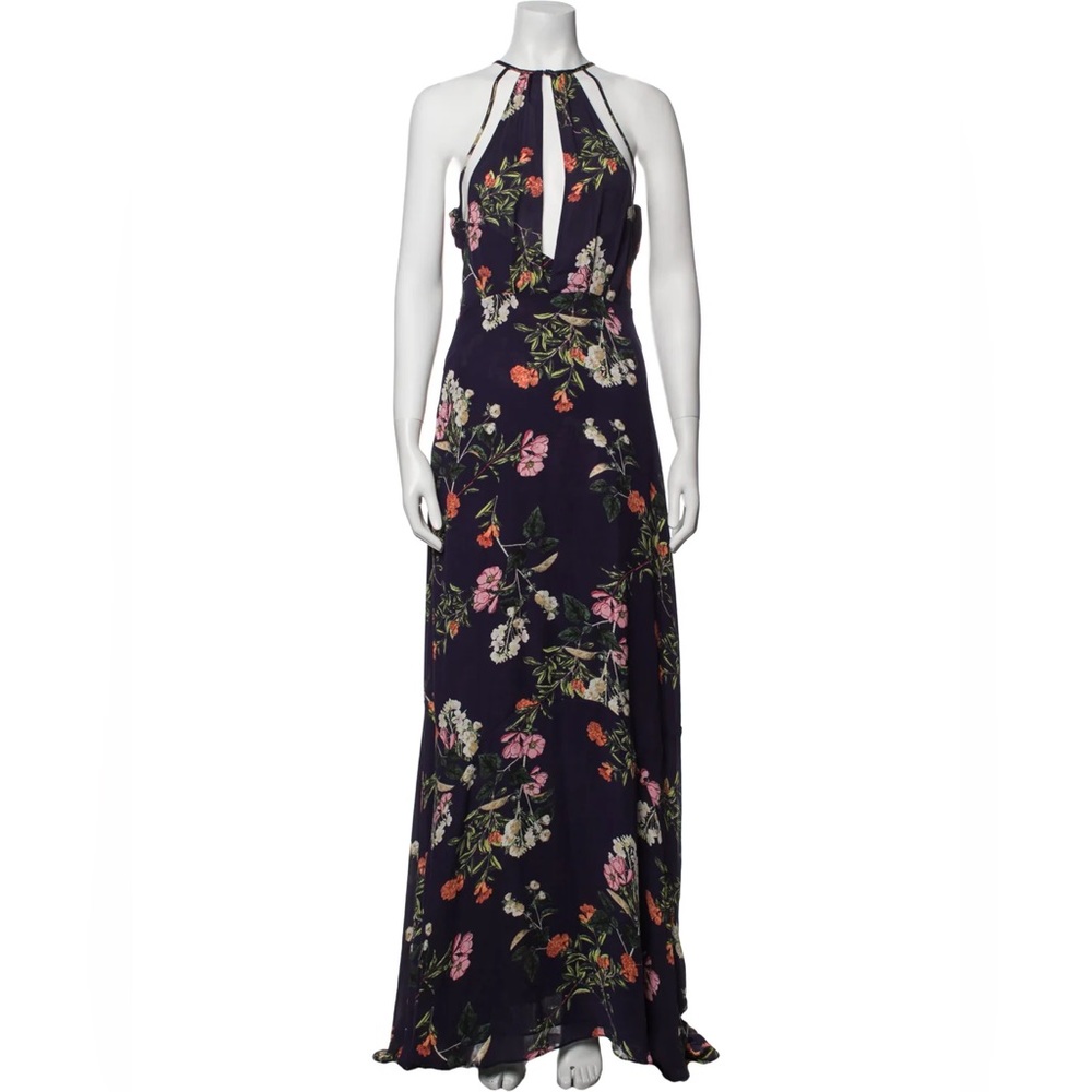 PARKER Floral Print Long Dress